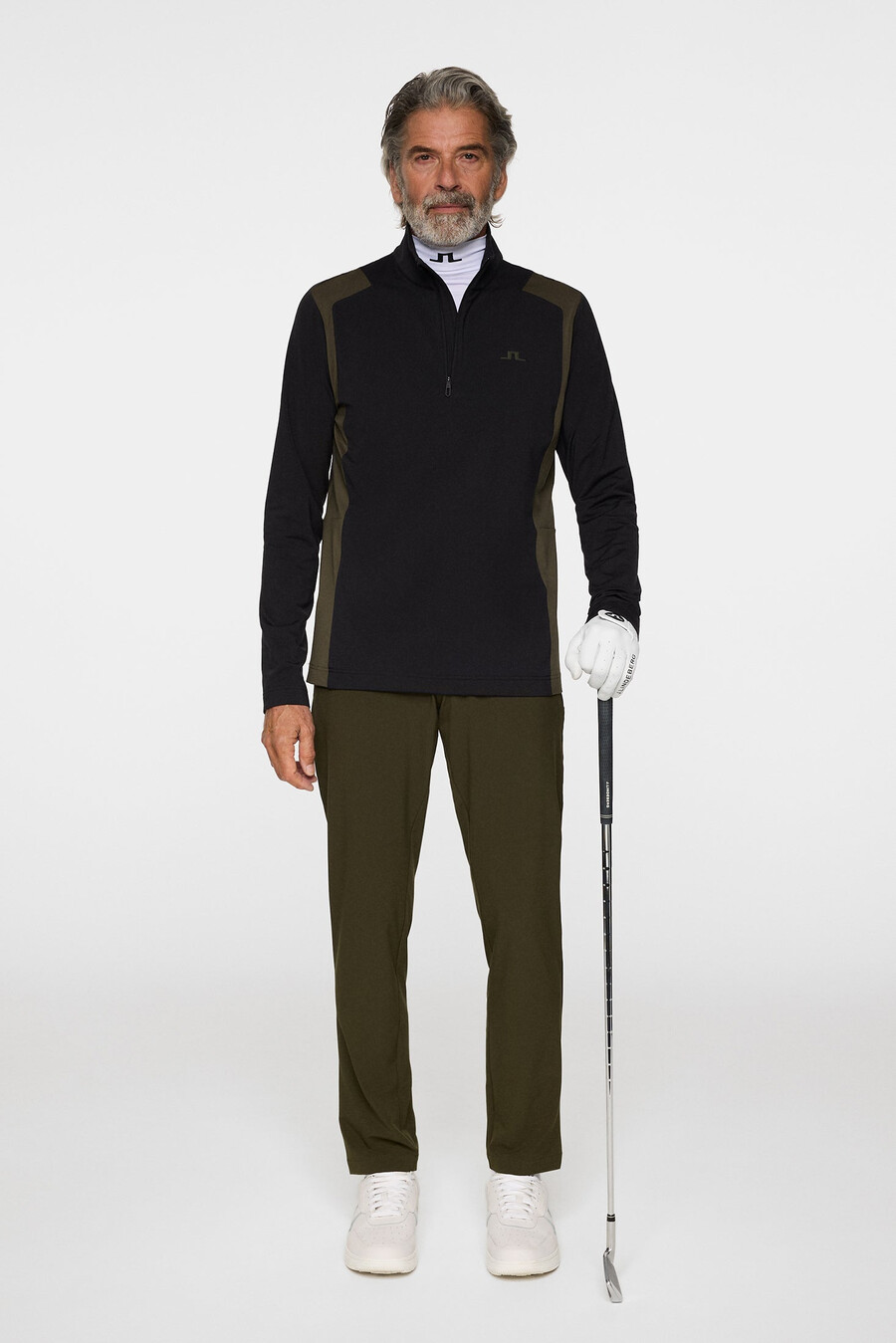 lukas quarter zip mid layer
