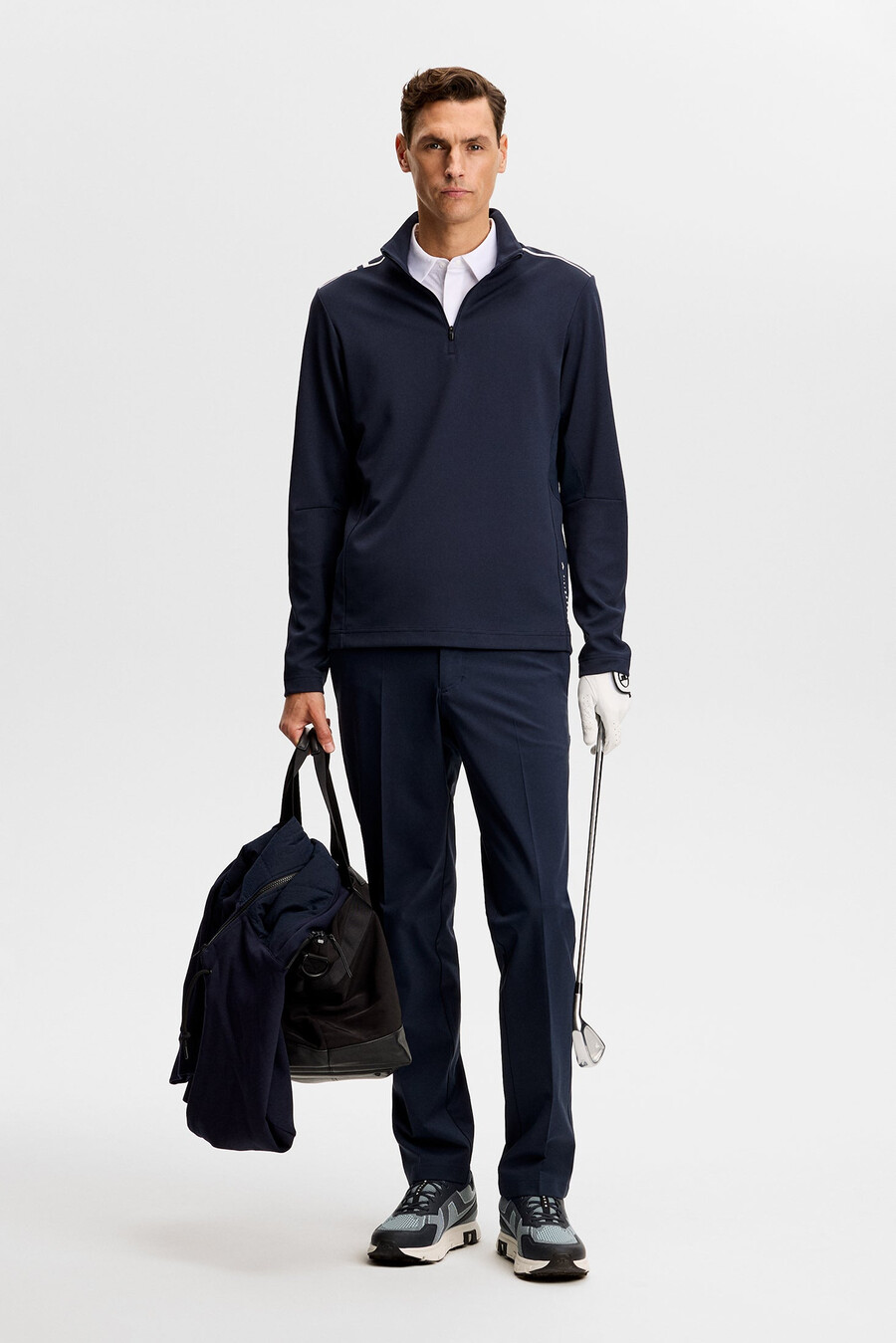 leon quarter zip mid layer