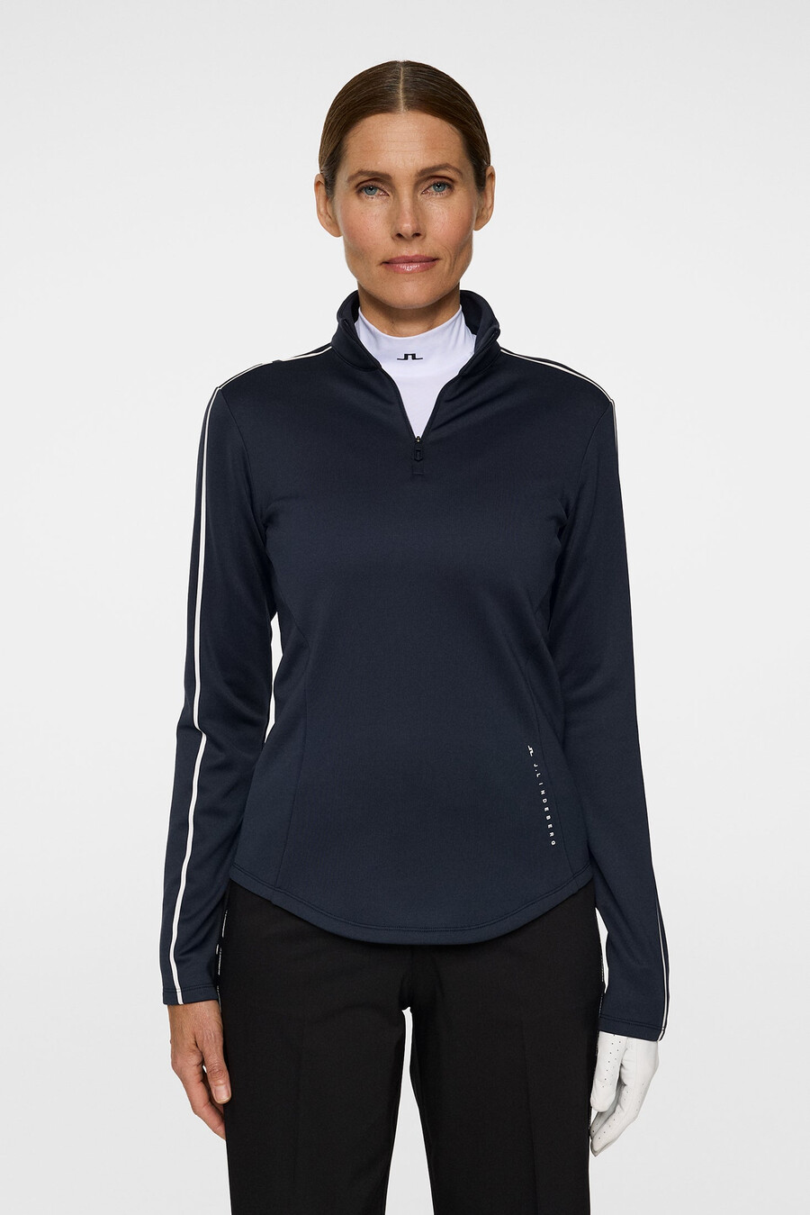 nefe quarter zip mid layer