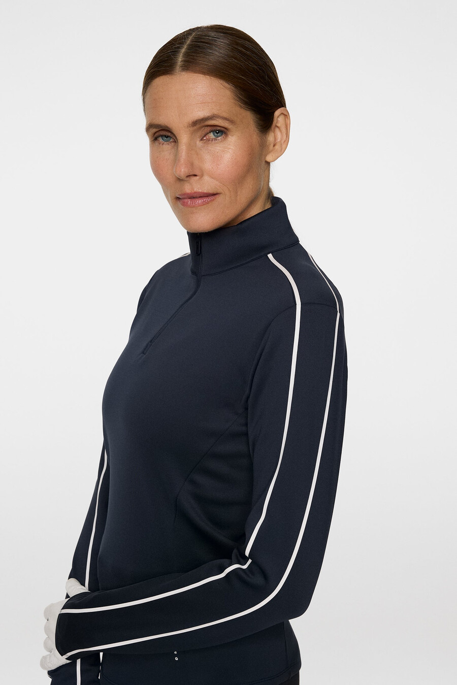 nefe quarter zip mid layer