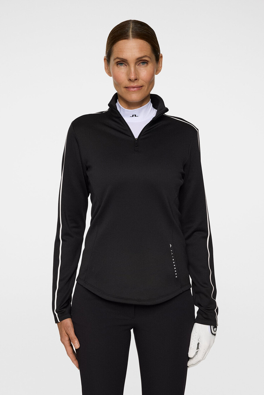 nefe quarter zip mid layer