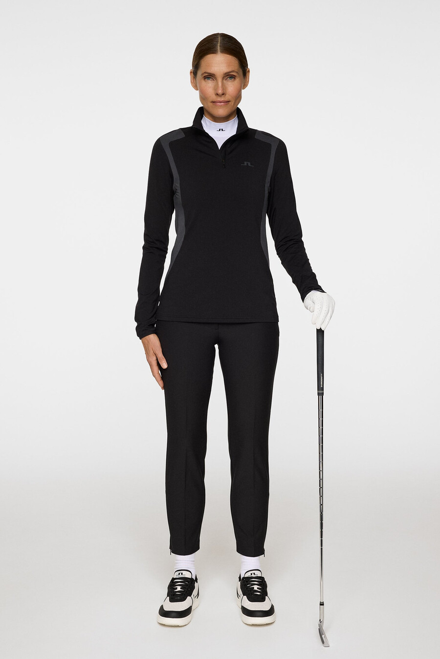 mae quarter zip mid layer