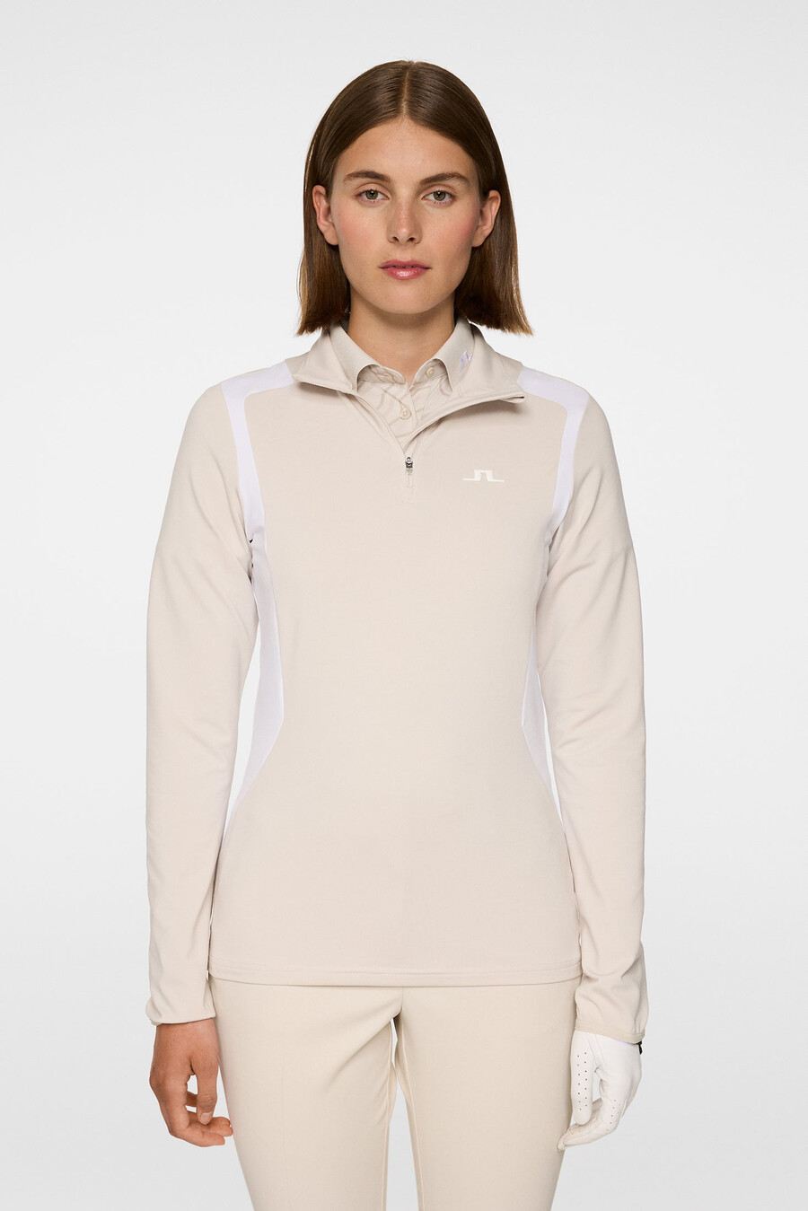 mae quarter zip mid layer