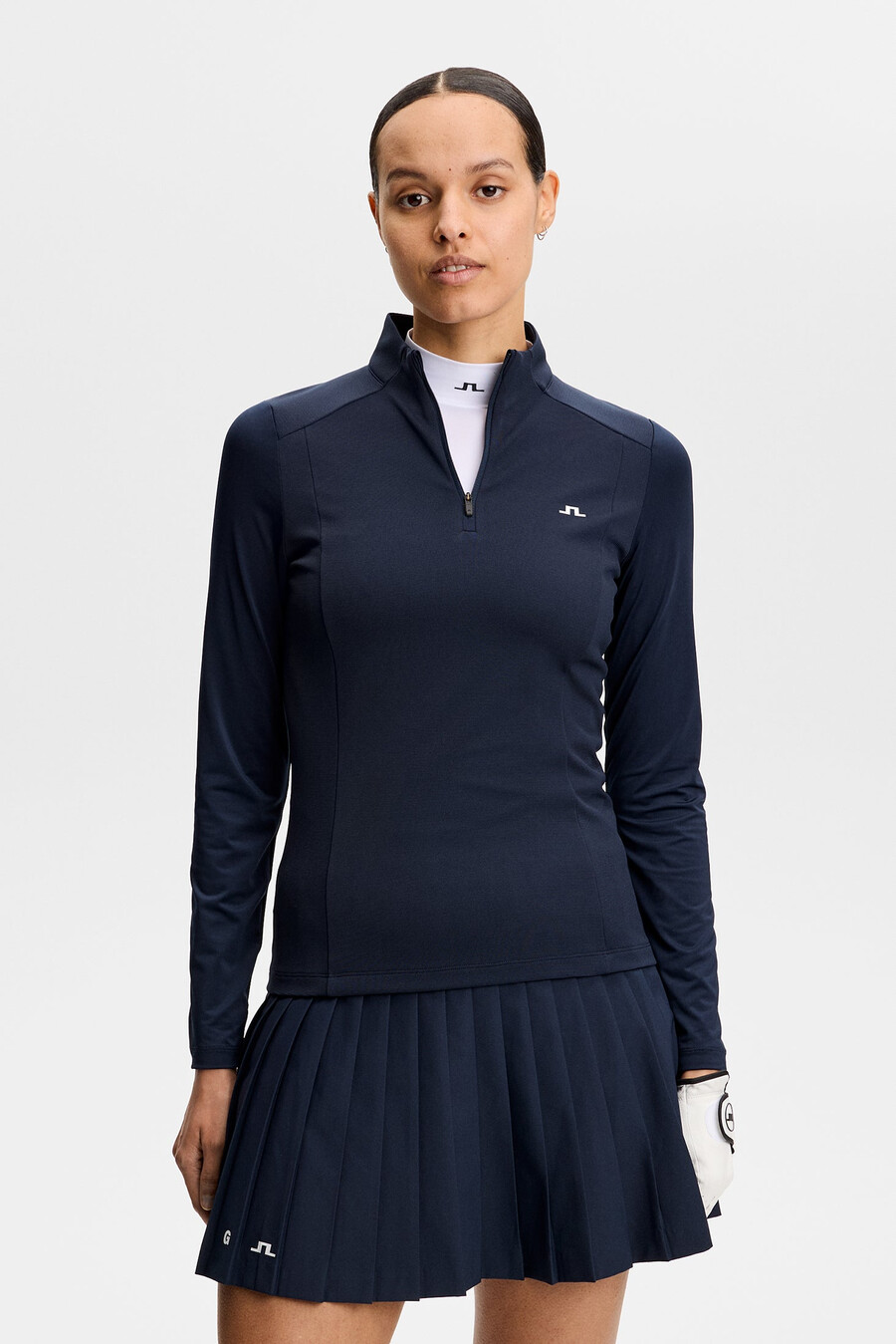 cindy quarter zip mid layer