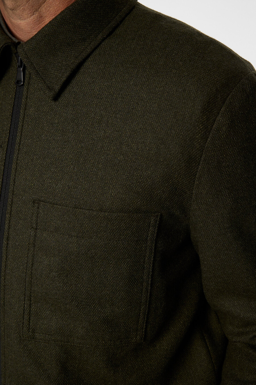 julius cash flannel overshirt