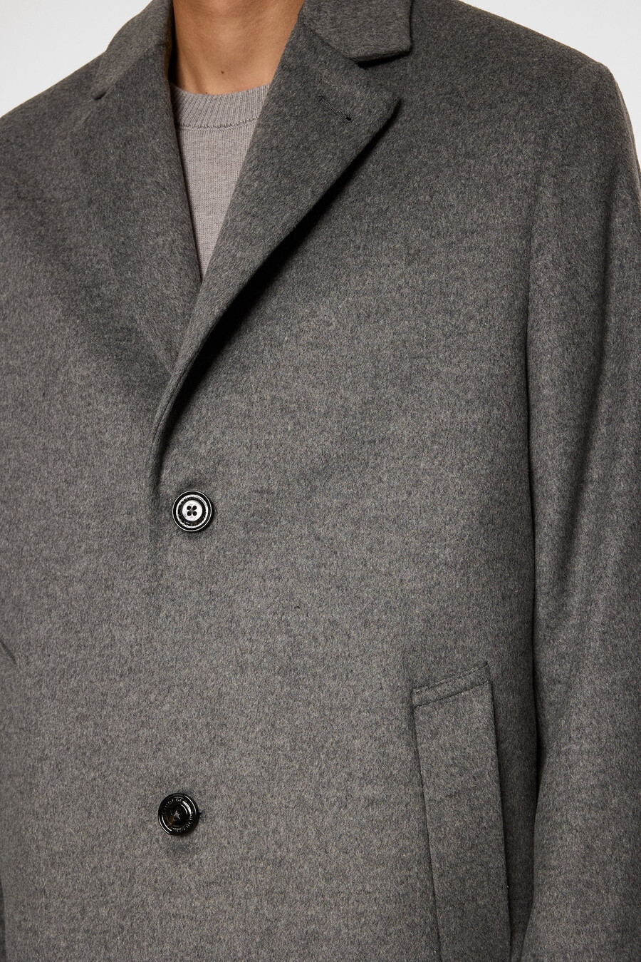 august melton cashmere coat
