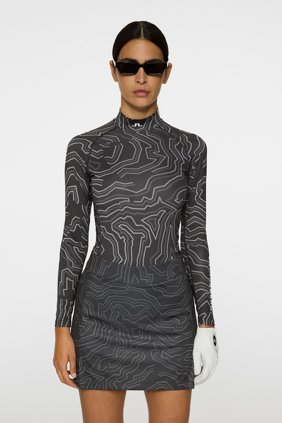 ella print compression top