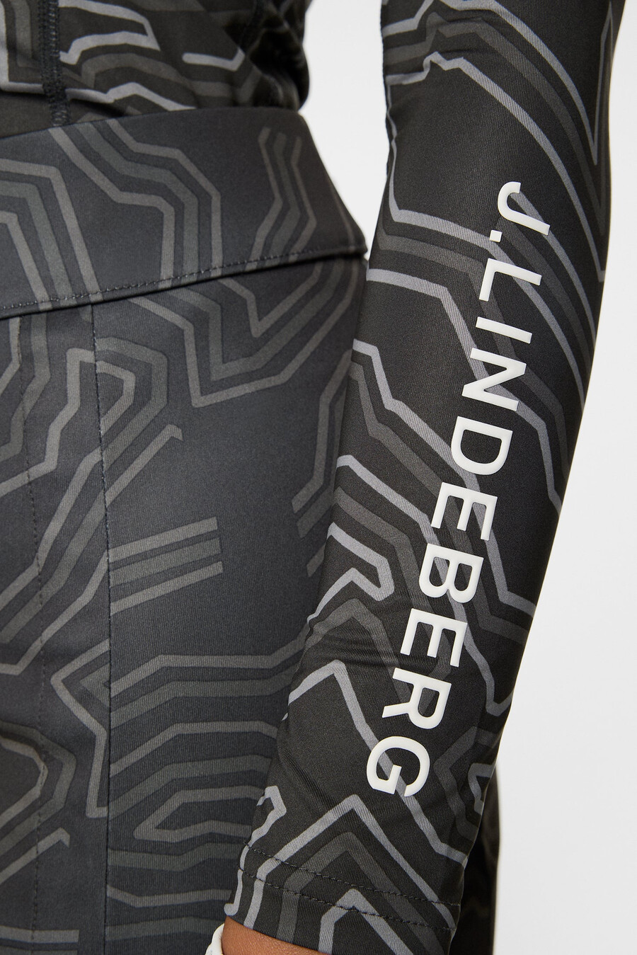 ella print compression top