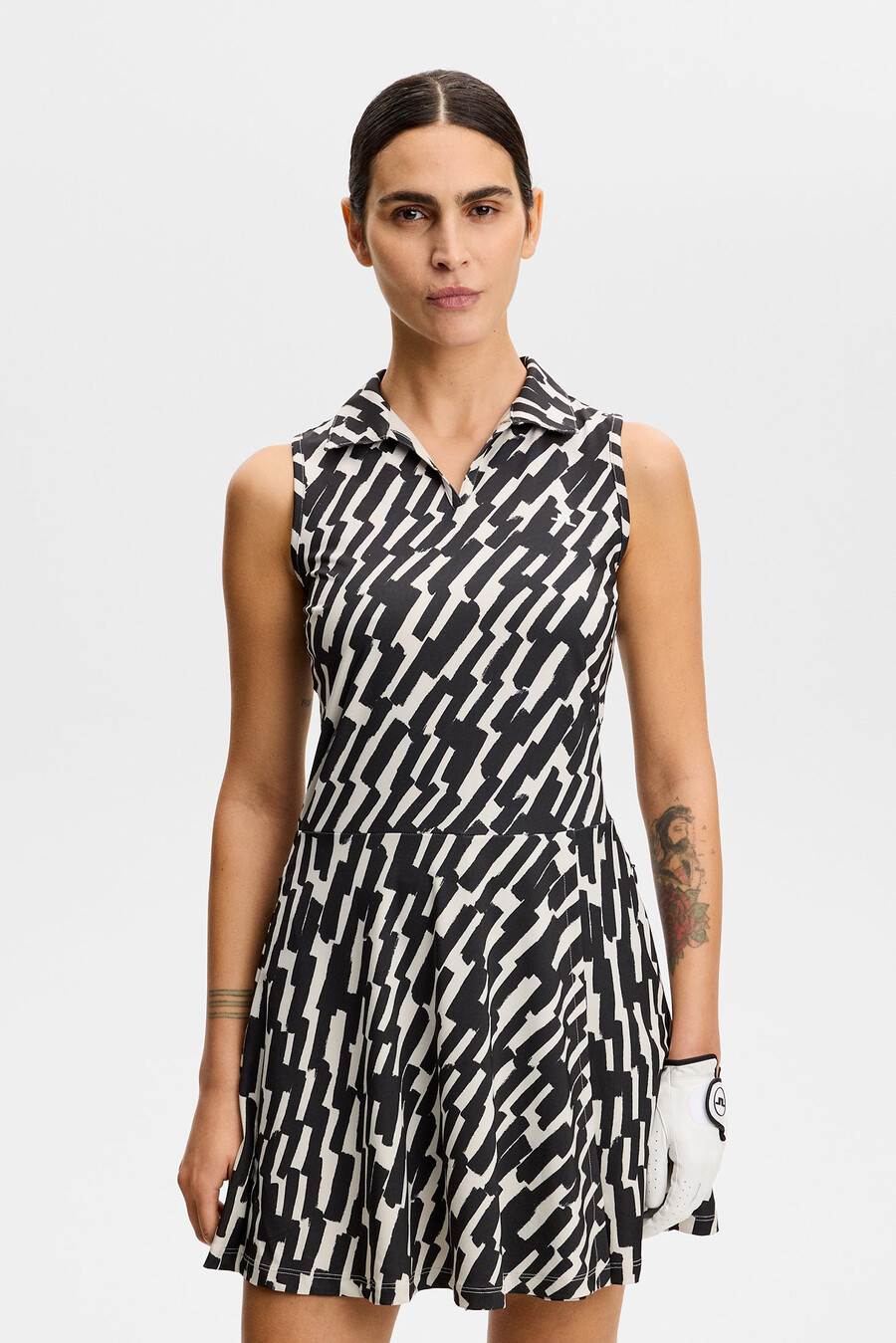 dana printed dress