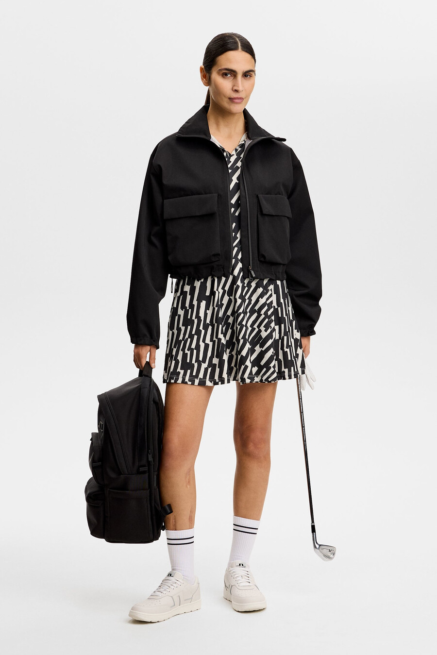 dana printed dress