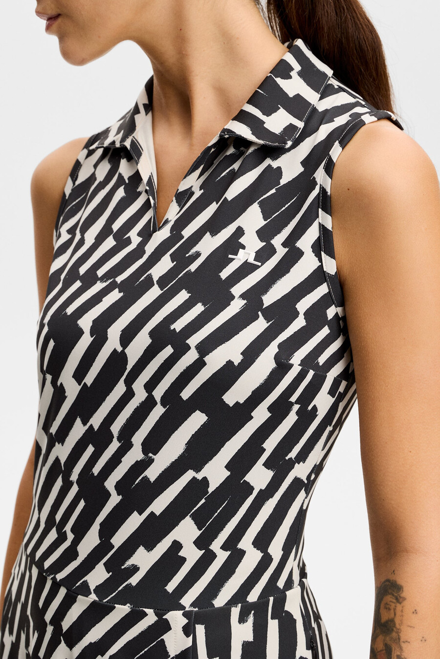 dana printed dress