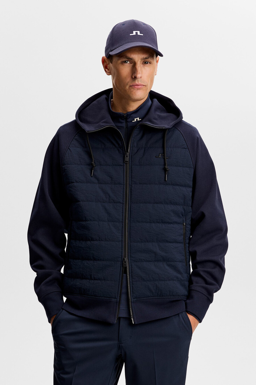 mijo hybrid zip hood jacket