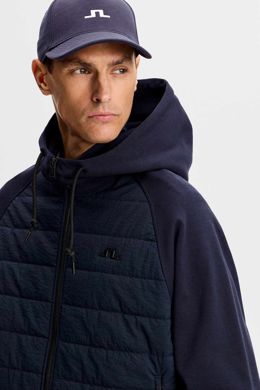mijo hybrid zip hood jacket