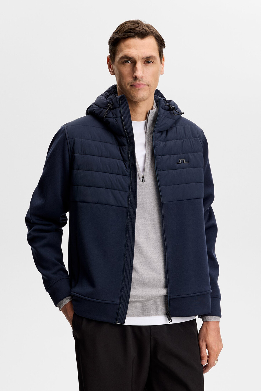 gage hybrid hood jacket