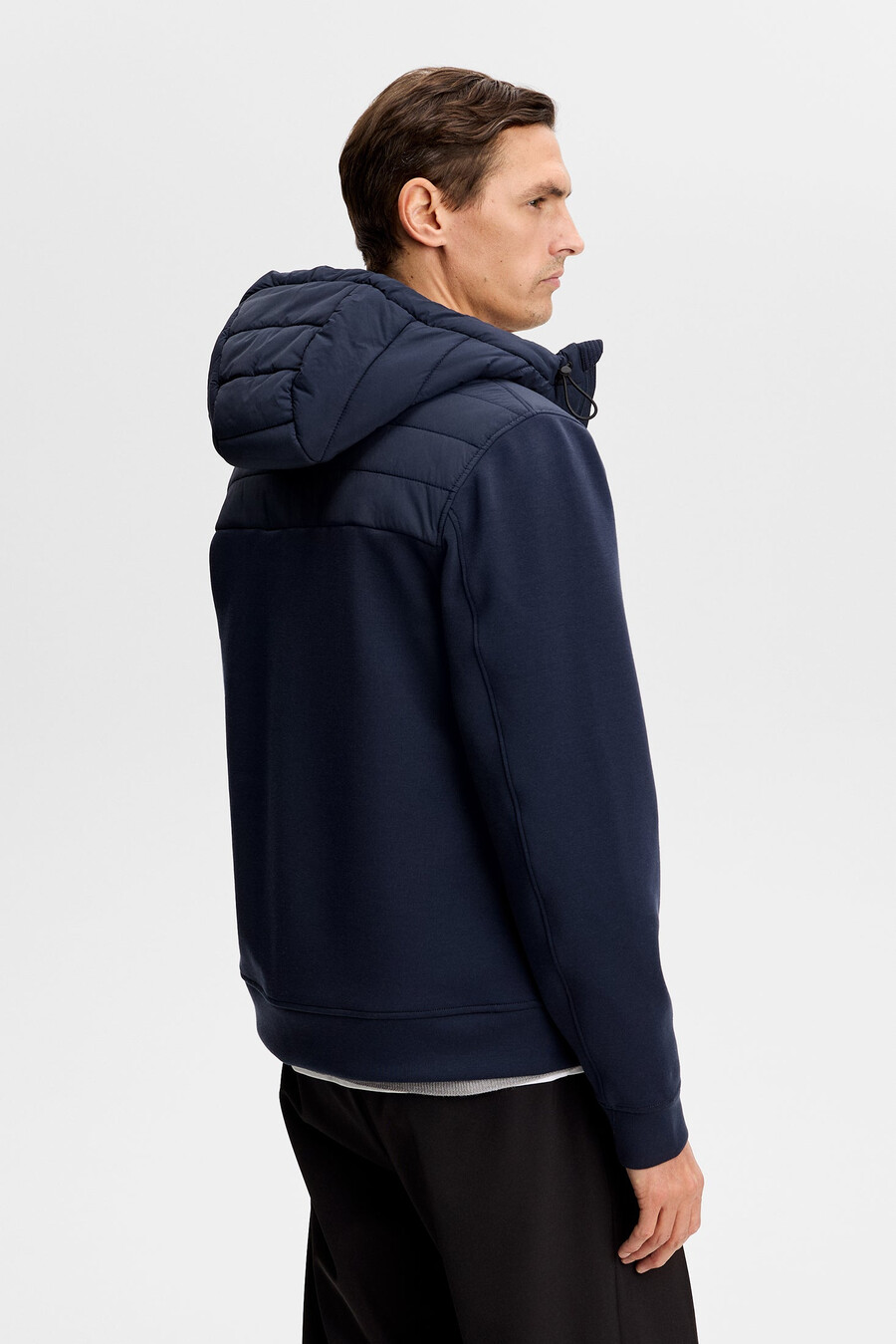 gage hybrid hood jacket