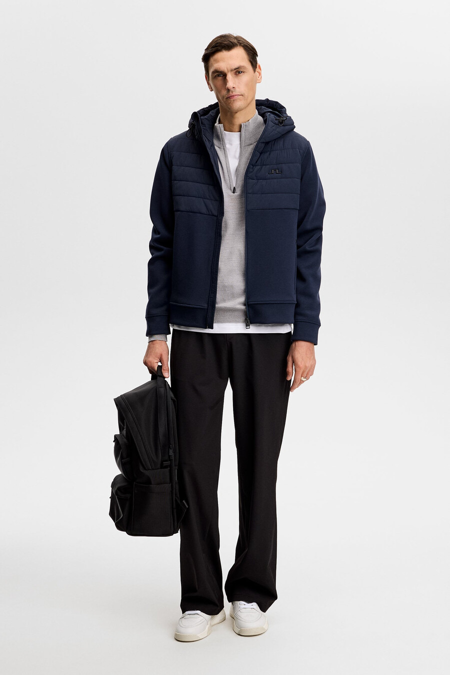 gage hybrid hood jacket