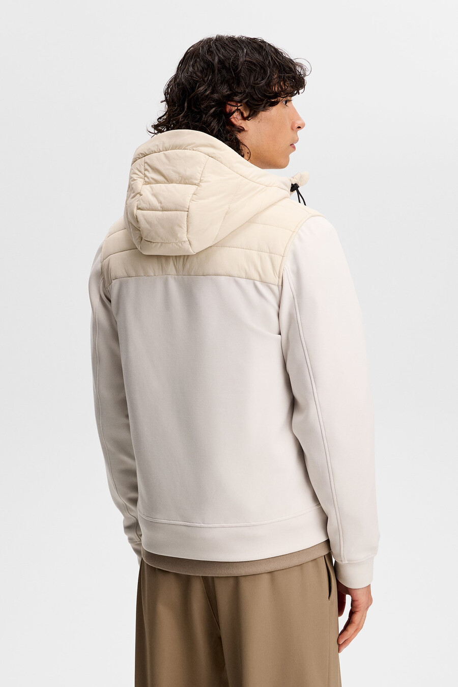 gage hybrid hood jacket