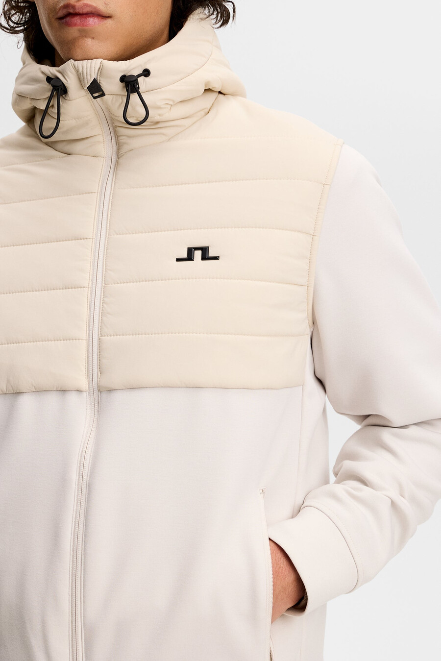 gage hybrid hood jacket