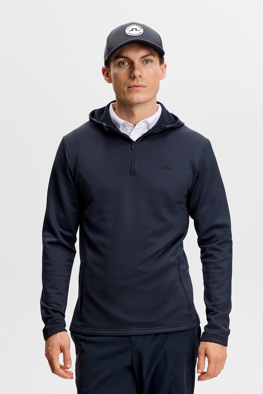 aerial quarter zip hood
