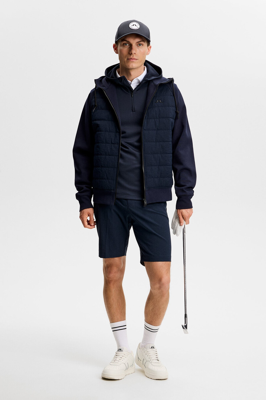 aerial quarter zip hood