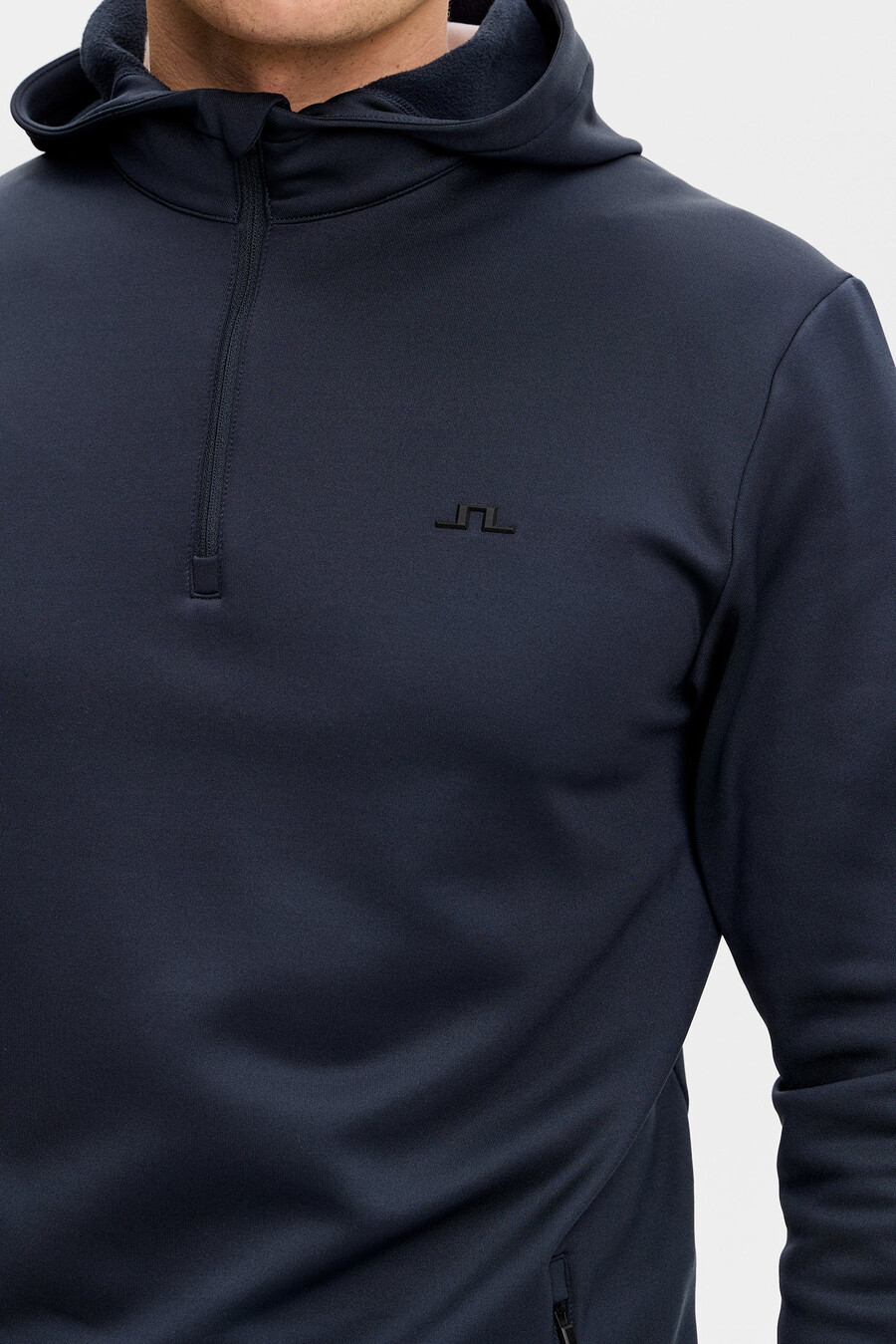 aerial quarter zip hood
