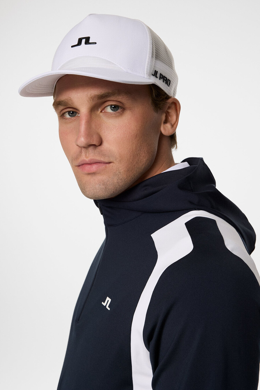 lukas quarter zip hood