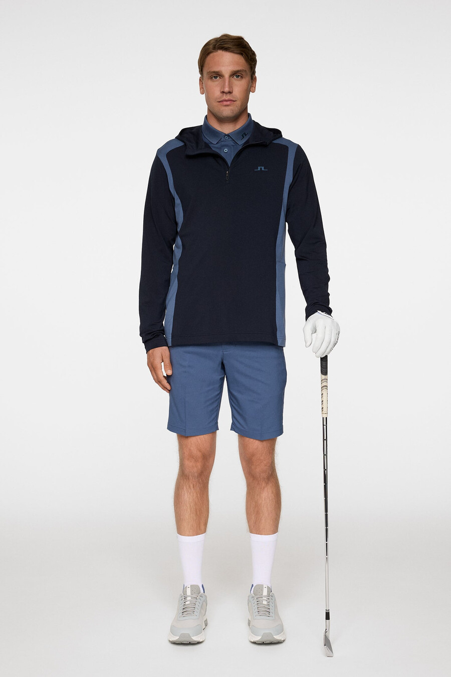 lukas quarter zip hood