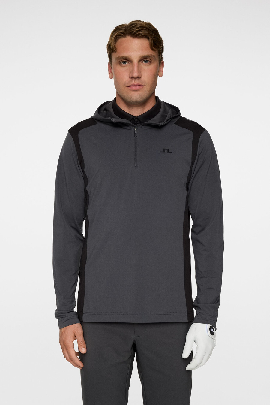 lukas quarter zip hood