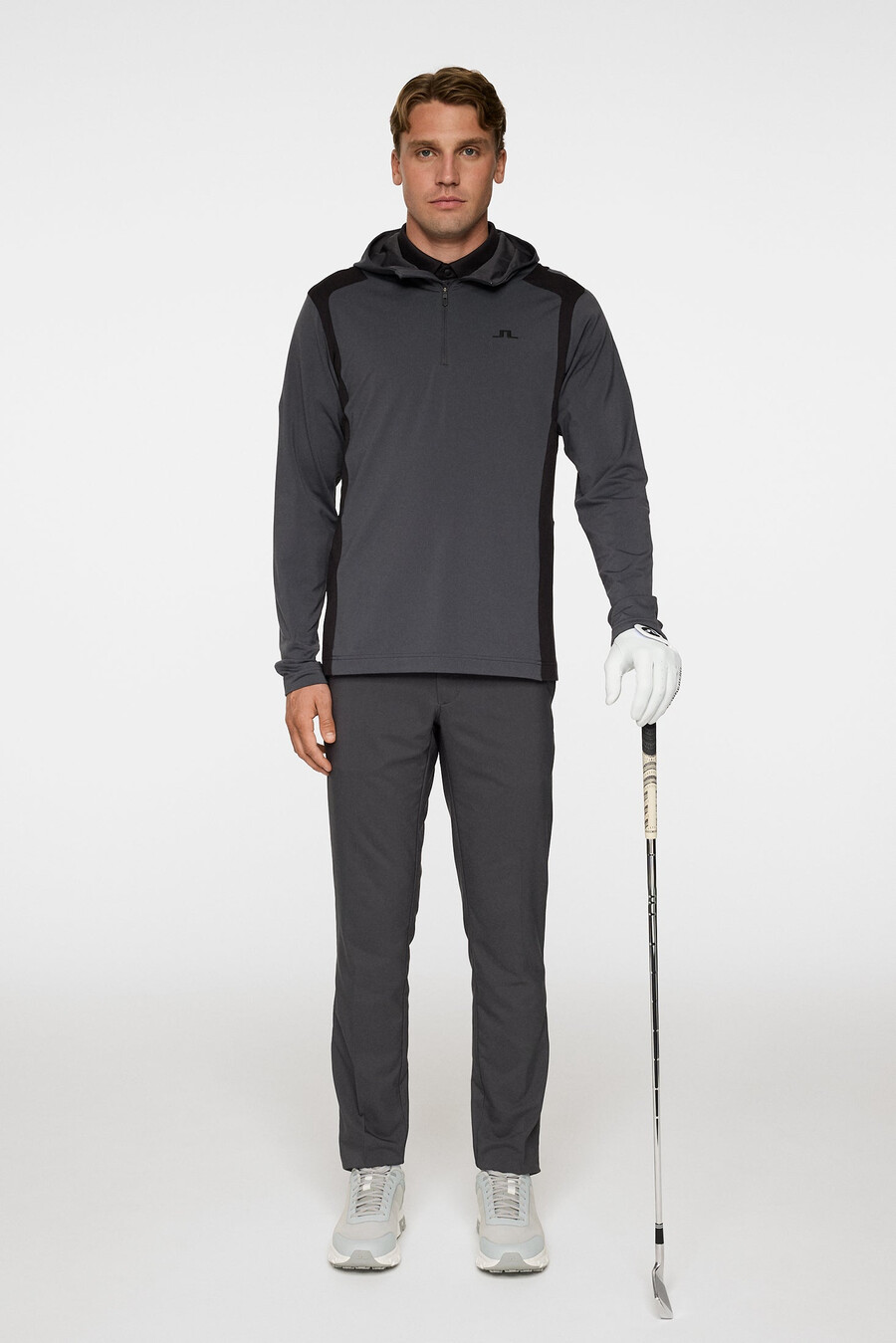 lukas quarter zip hood