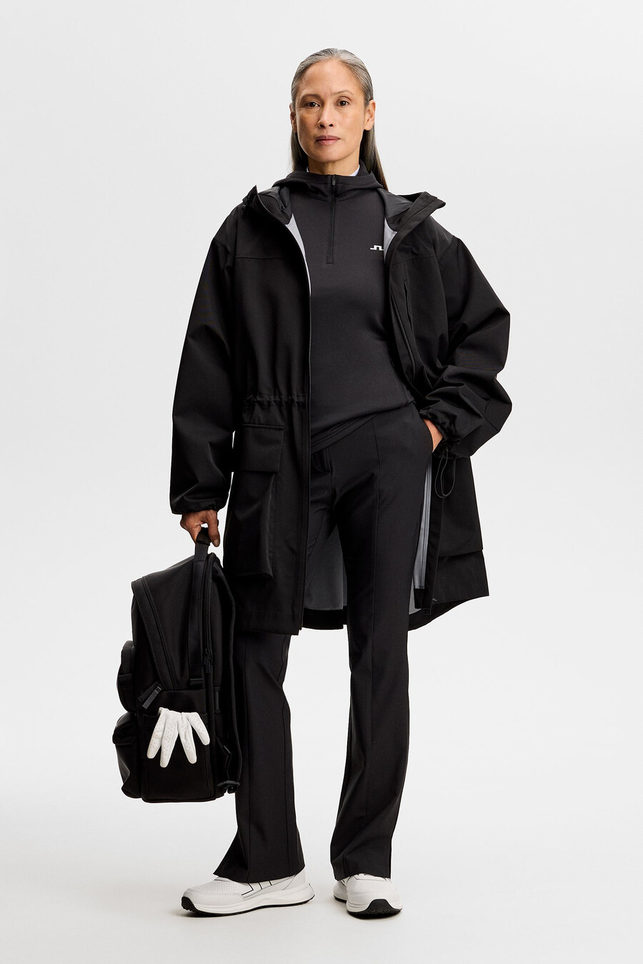 aerielle quarter zip hood