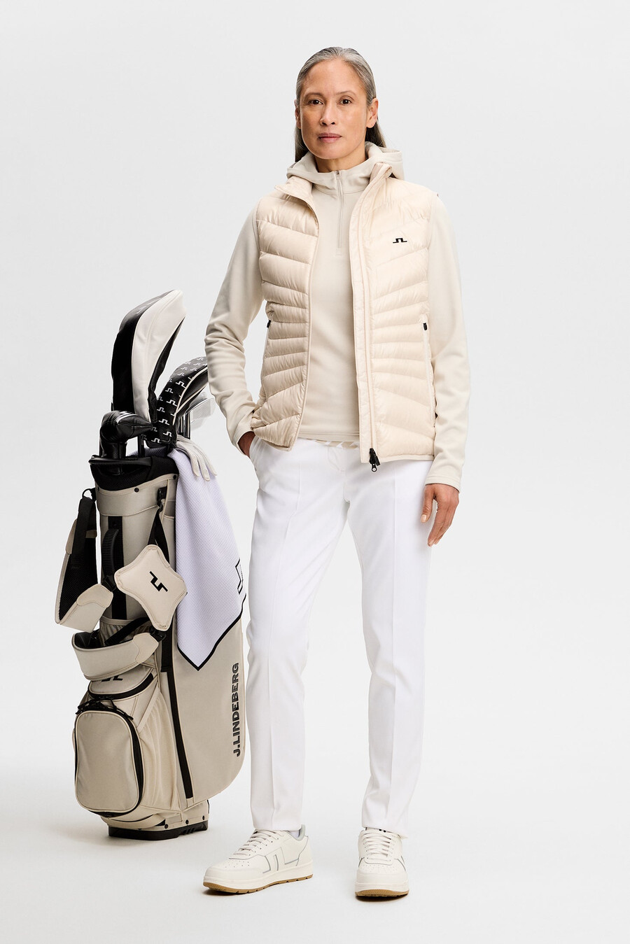 aerielle quarter zip hood