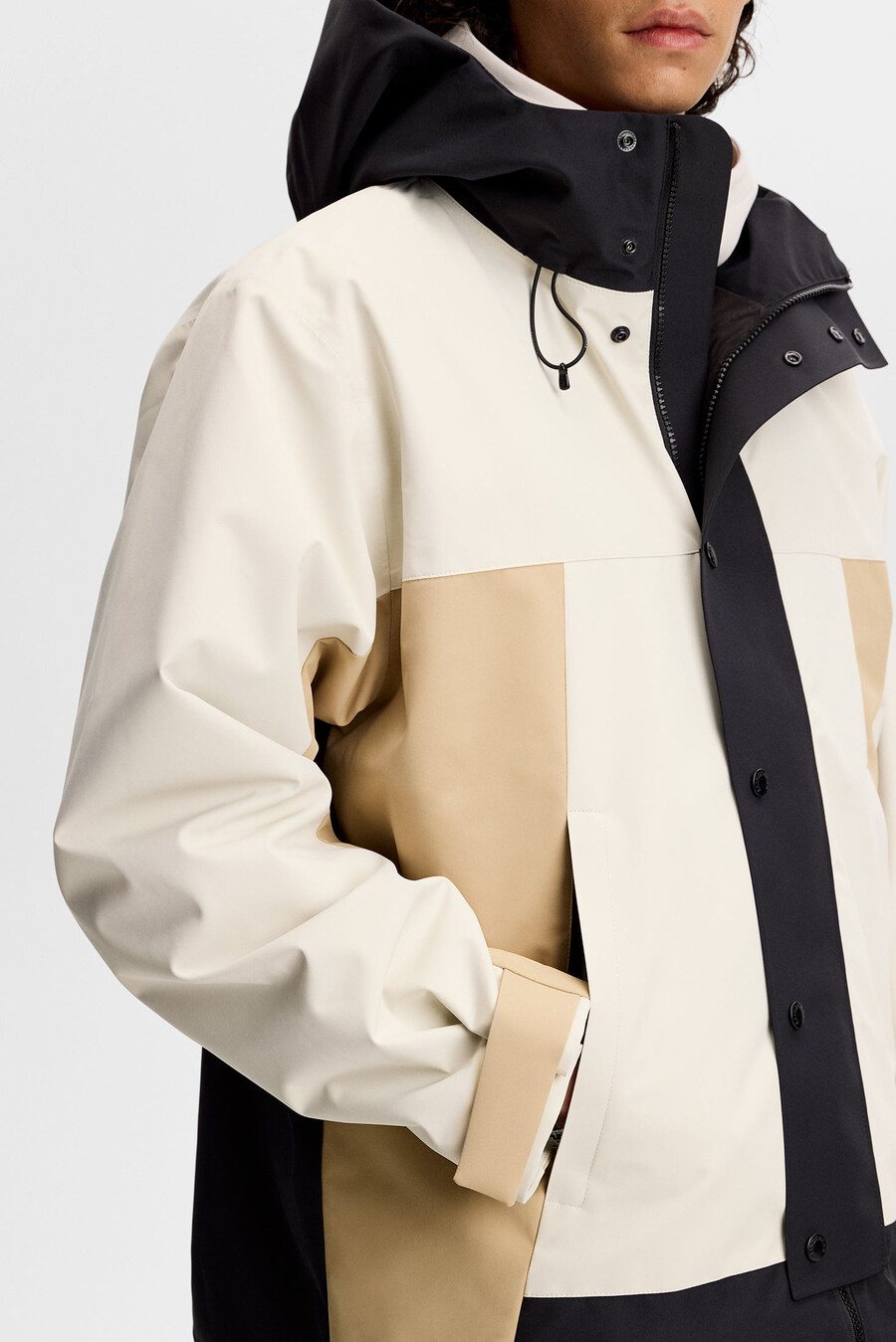fabio color block jkt