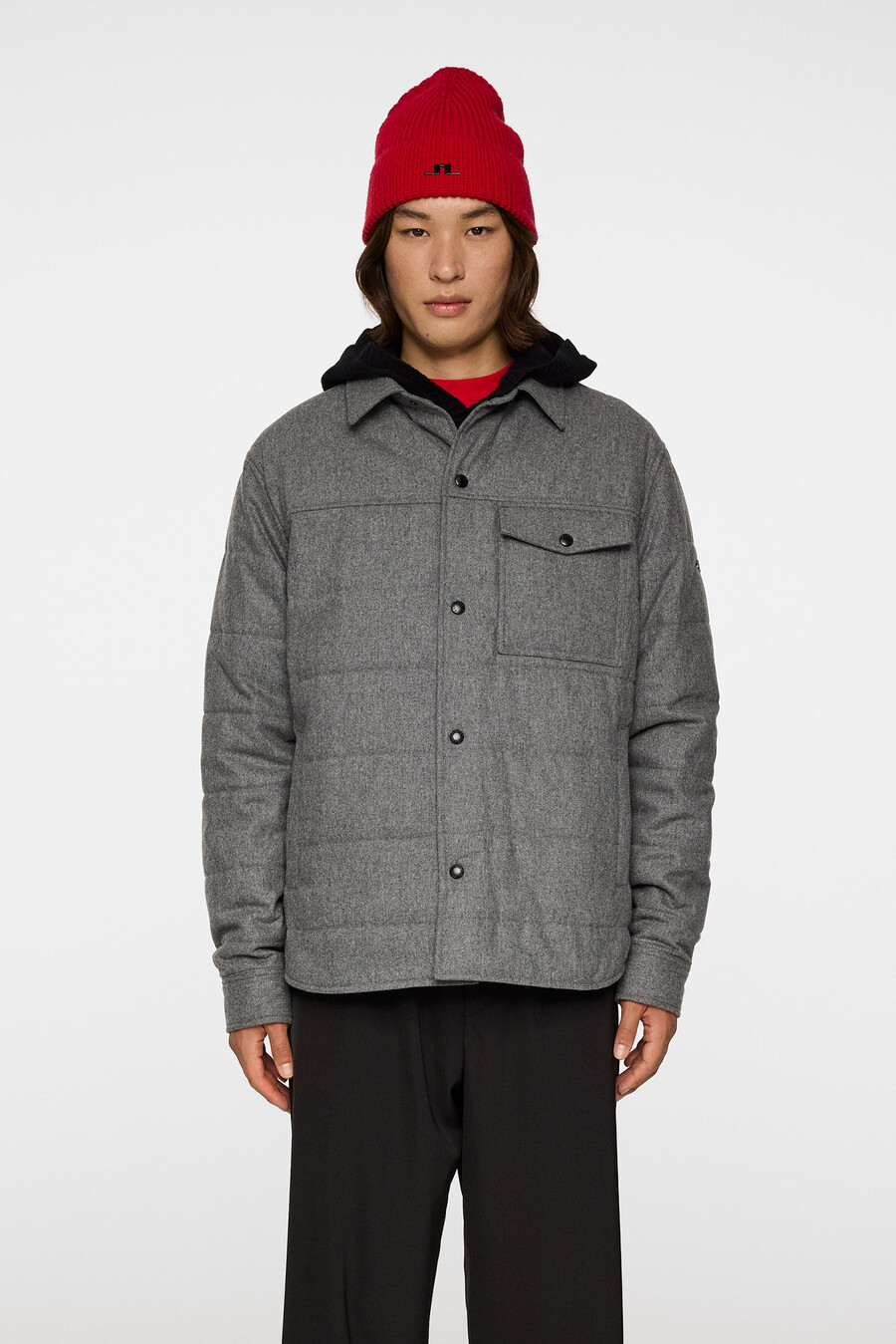 nelson padded quilt overshirt