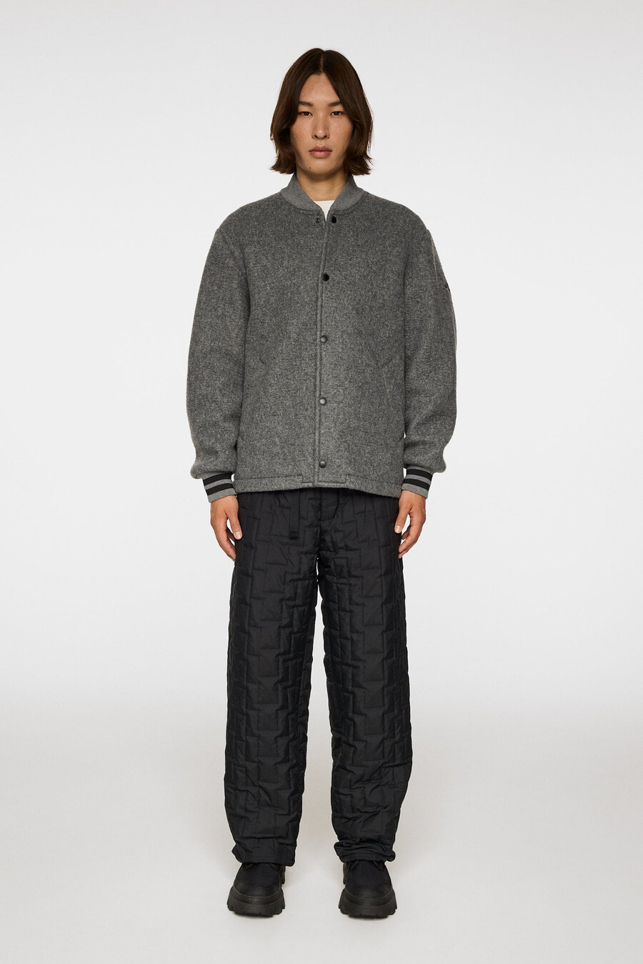 blane baseball wool jacket