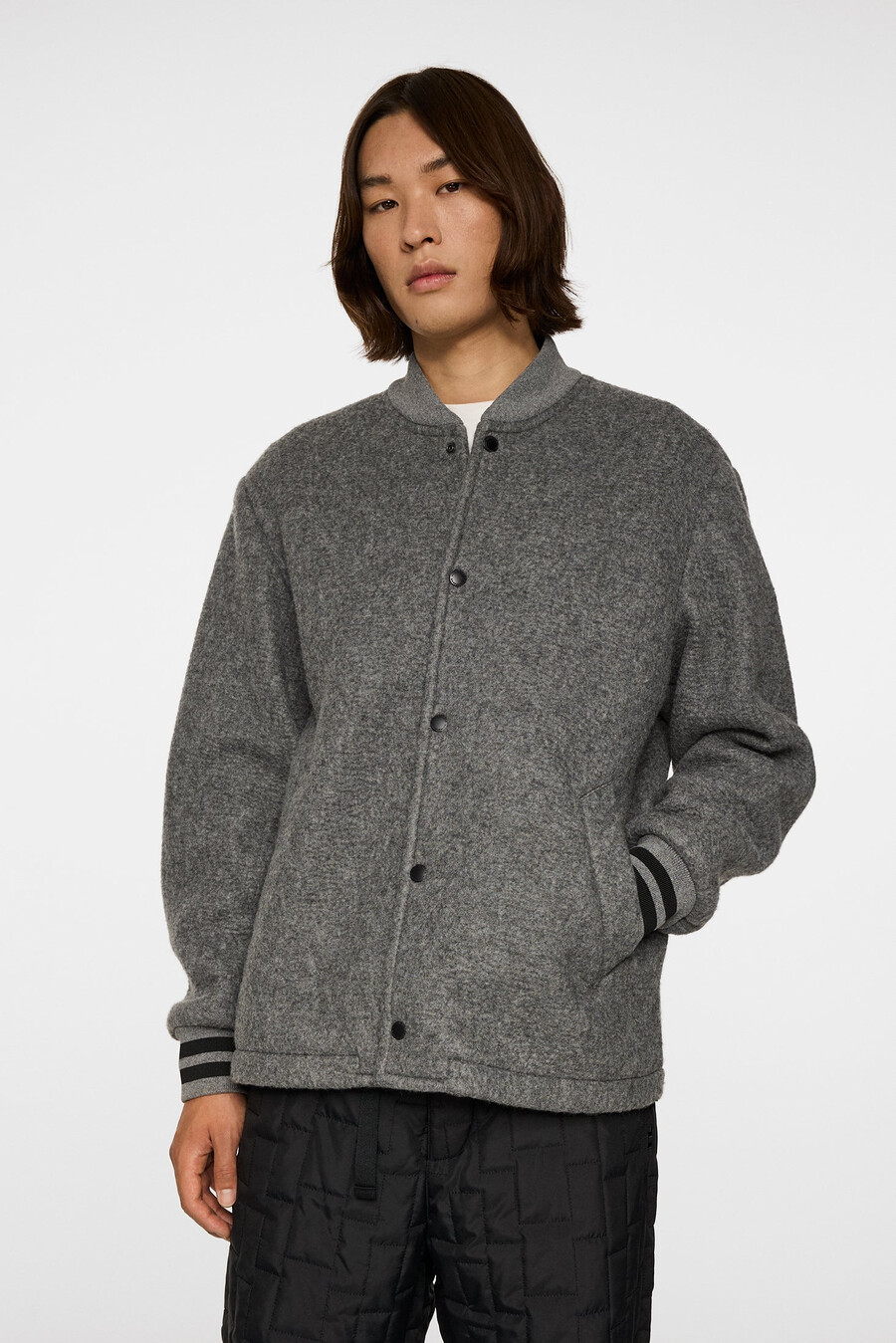 blane baseball wool jacket