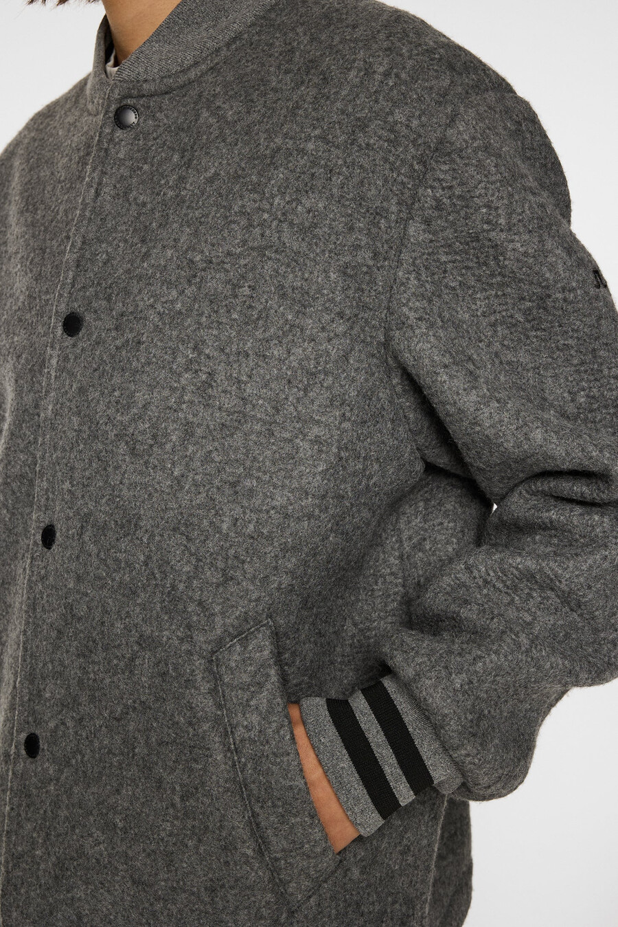 blane baseball wool jacket