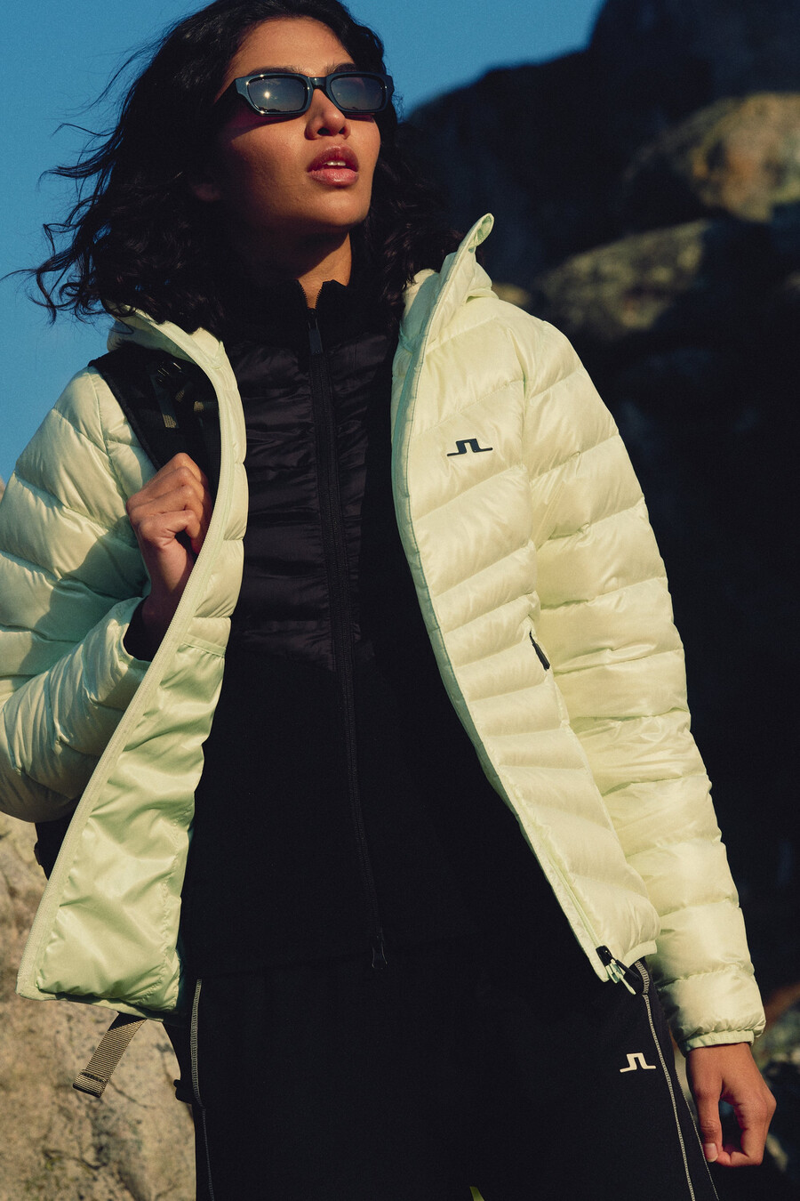 lara light down jacket