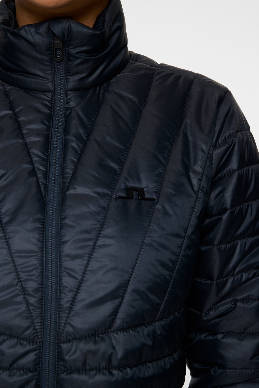 marble quilted jacket