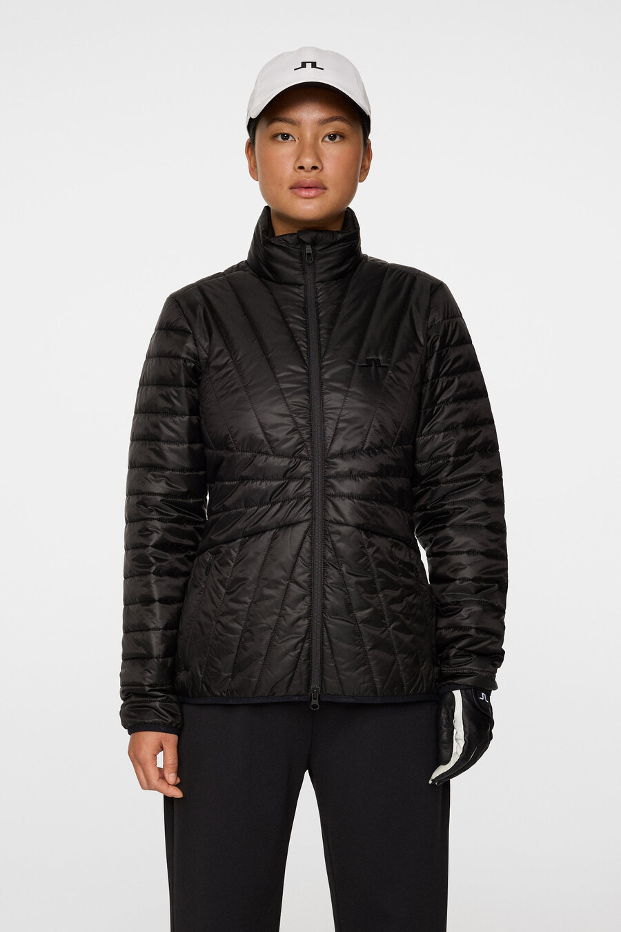 marble quilted jacket