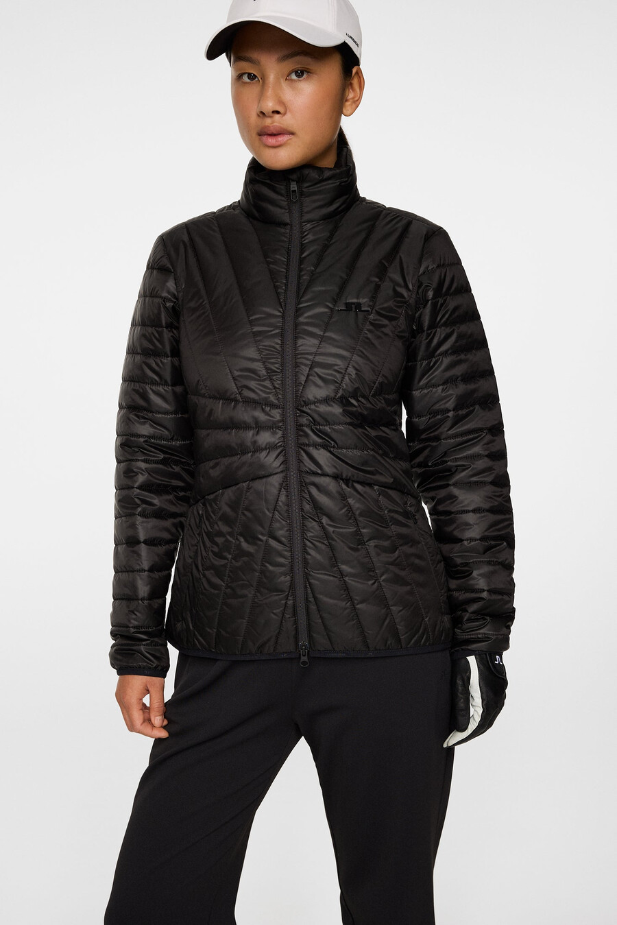 marble quilted jacket