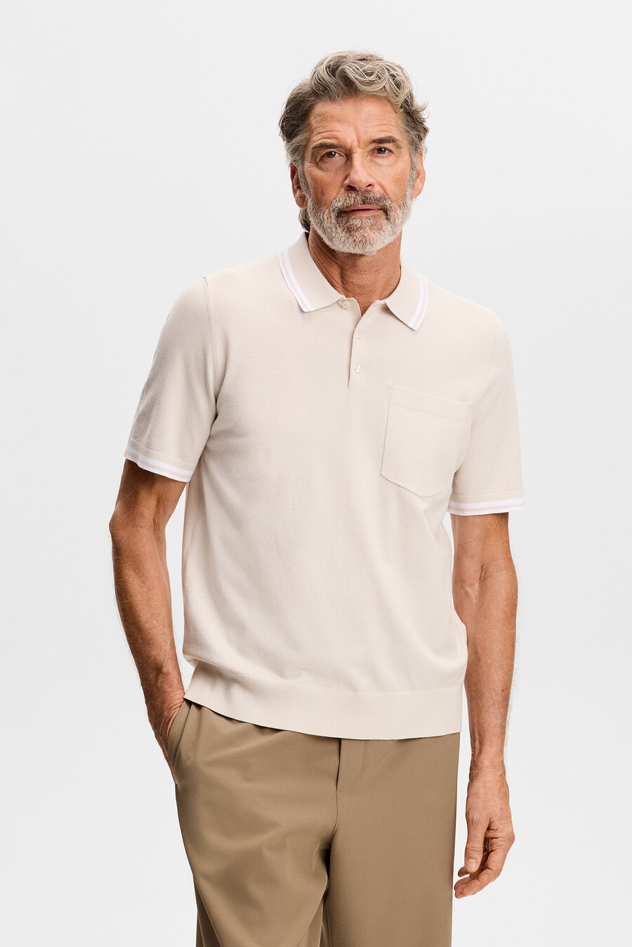 ramon knit ss polo