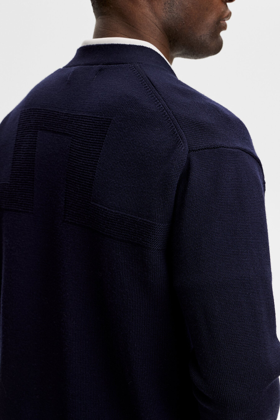 jared merino cardigan