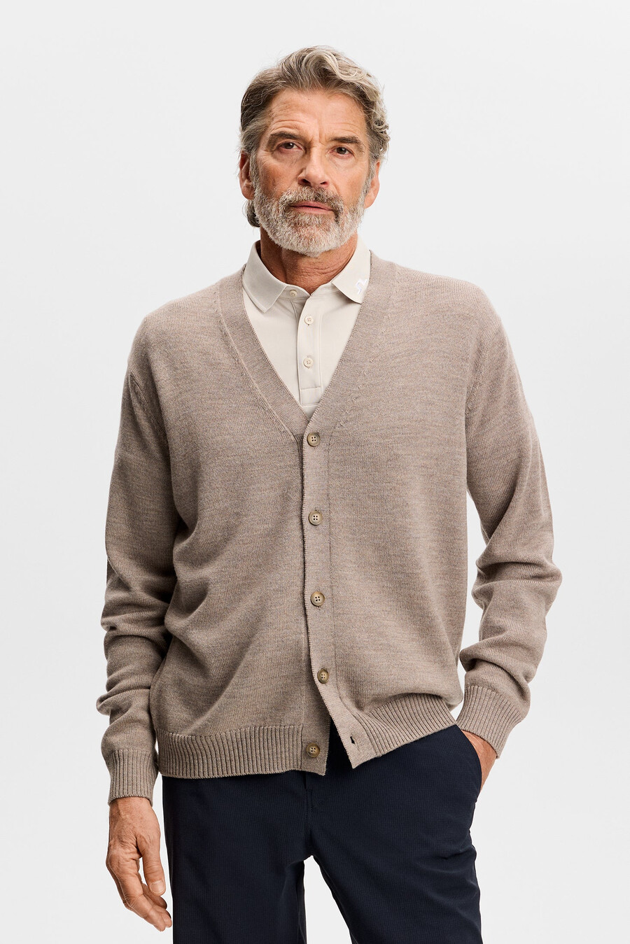 jared merino cardigan