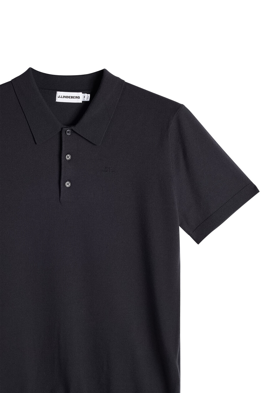 ridge knitted polo
