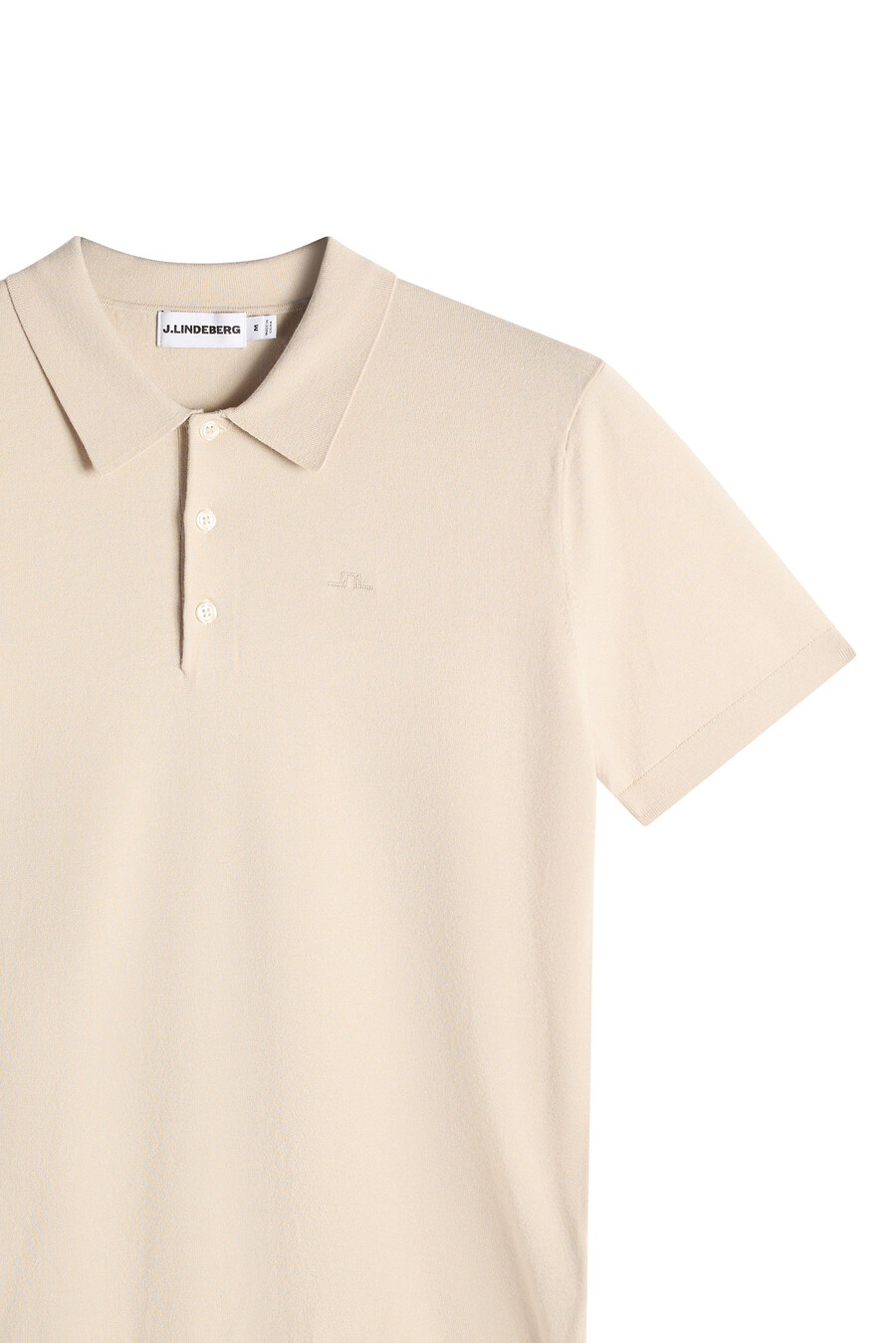 ridge knitted polo