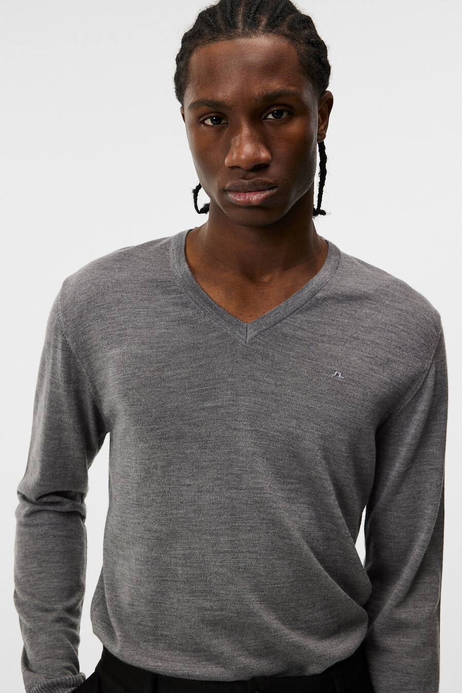 lymann merino v-neck sweater