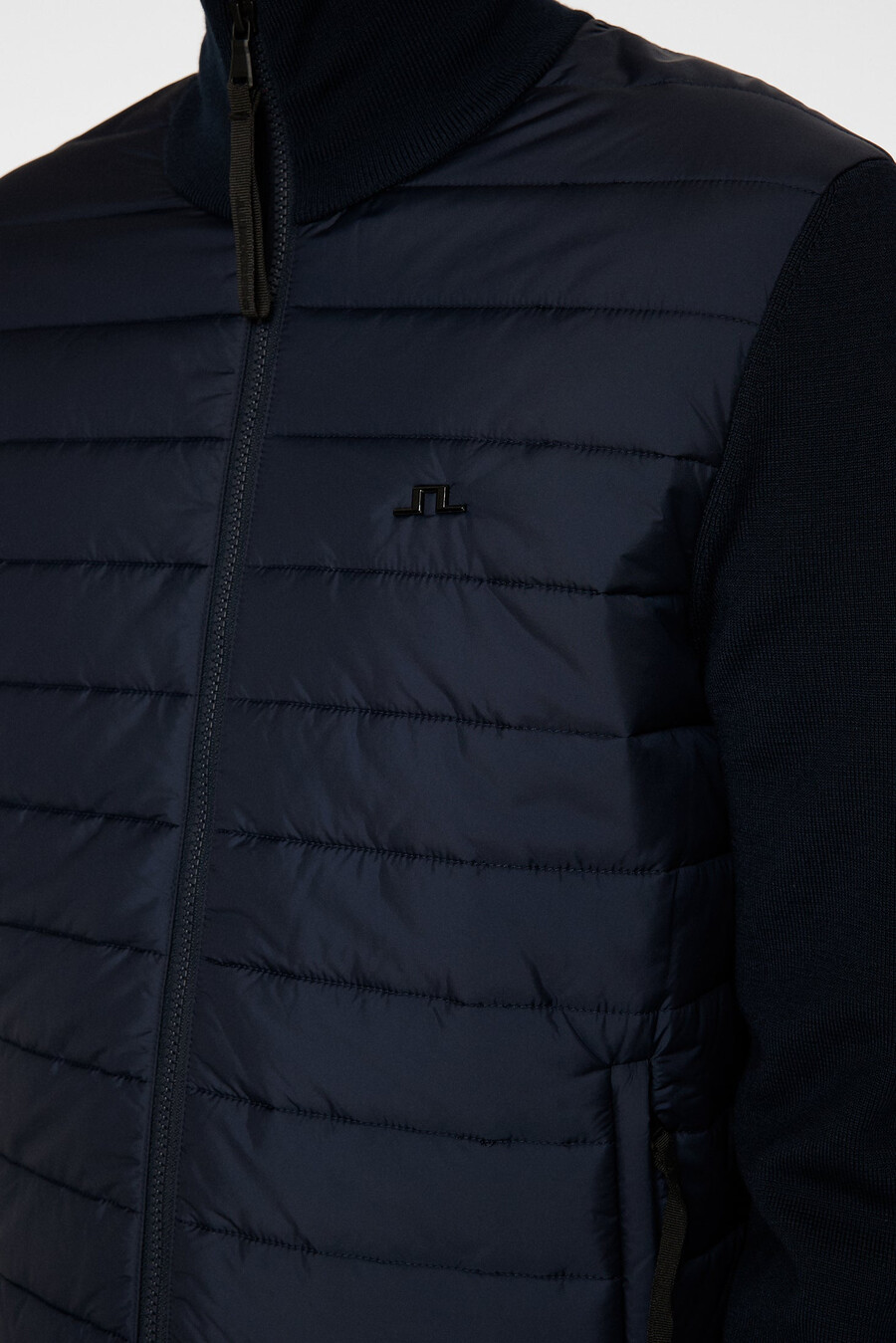 bodie knitted hybrid jacket