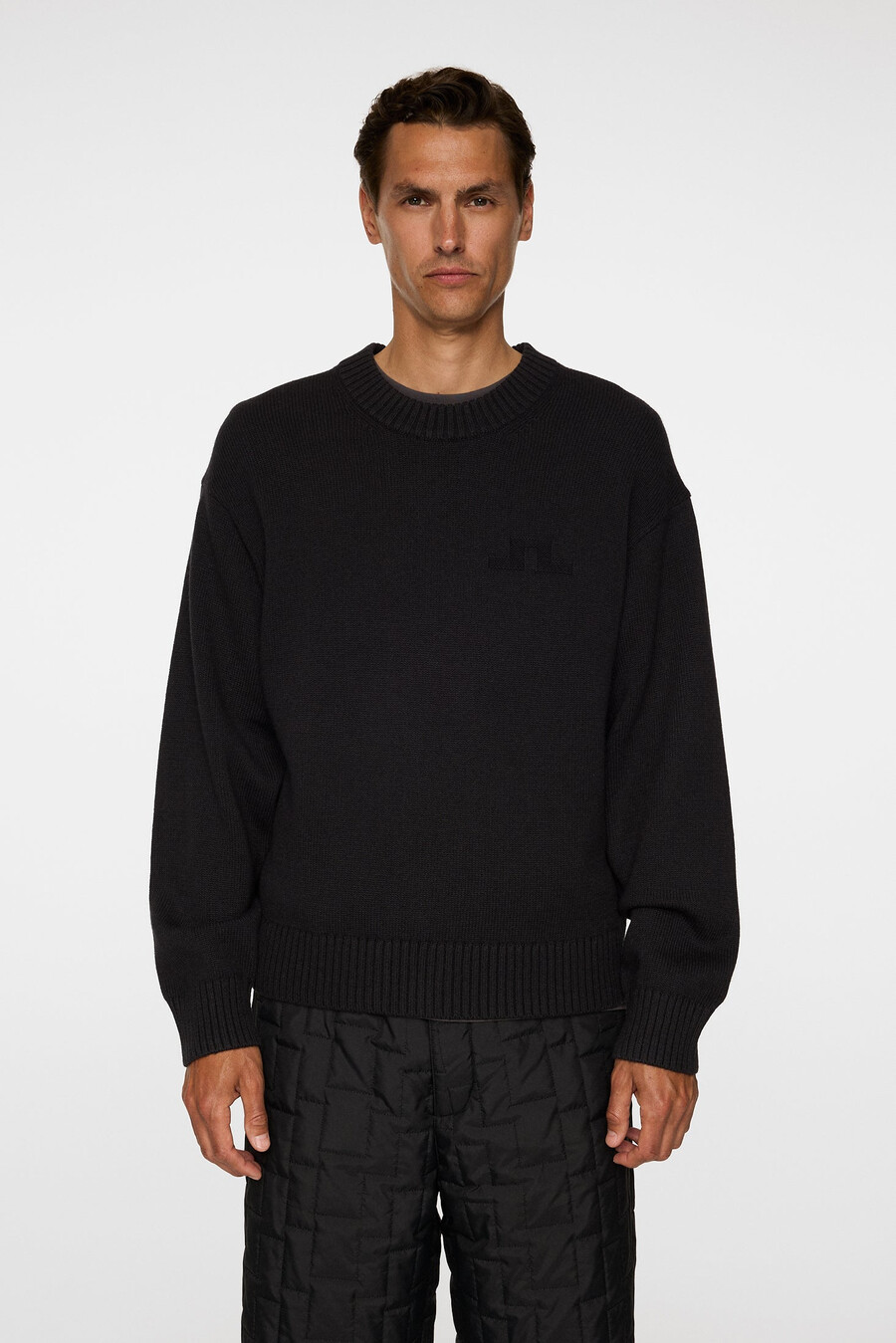 eddy cotton wool crew neck
