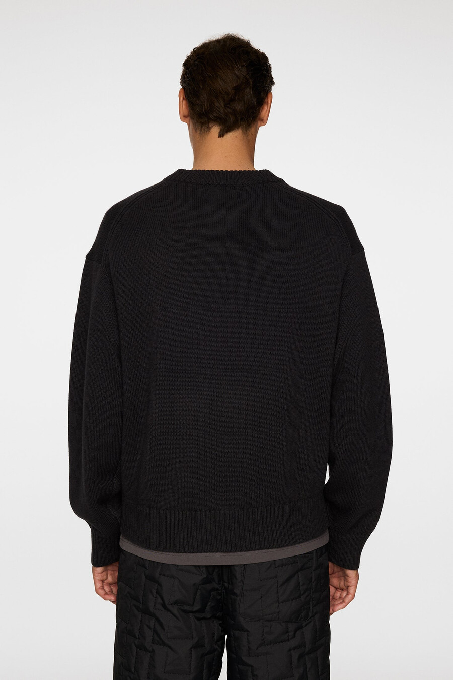 eddy cotton wool crew neck