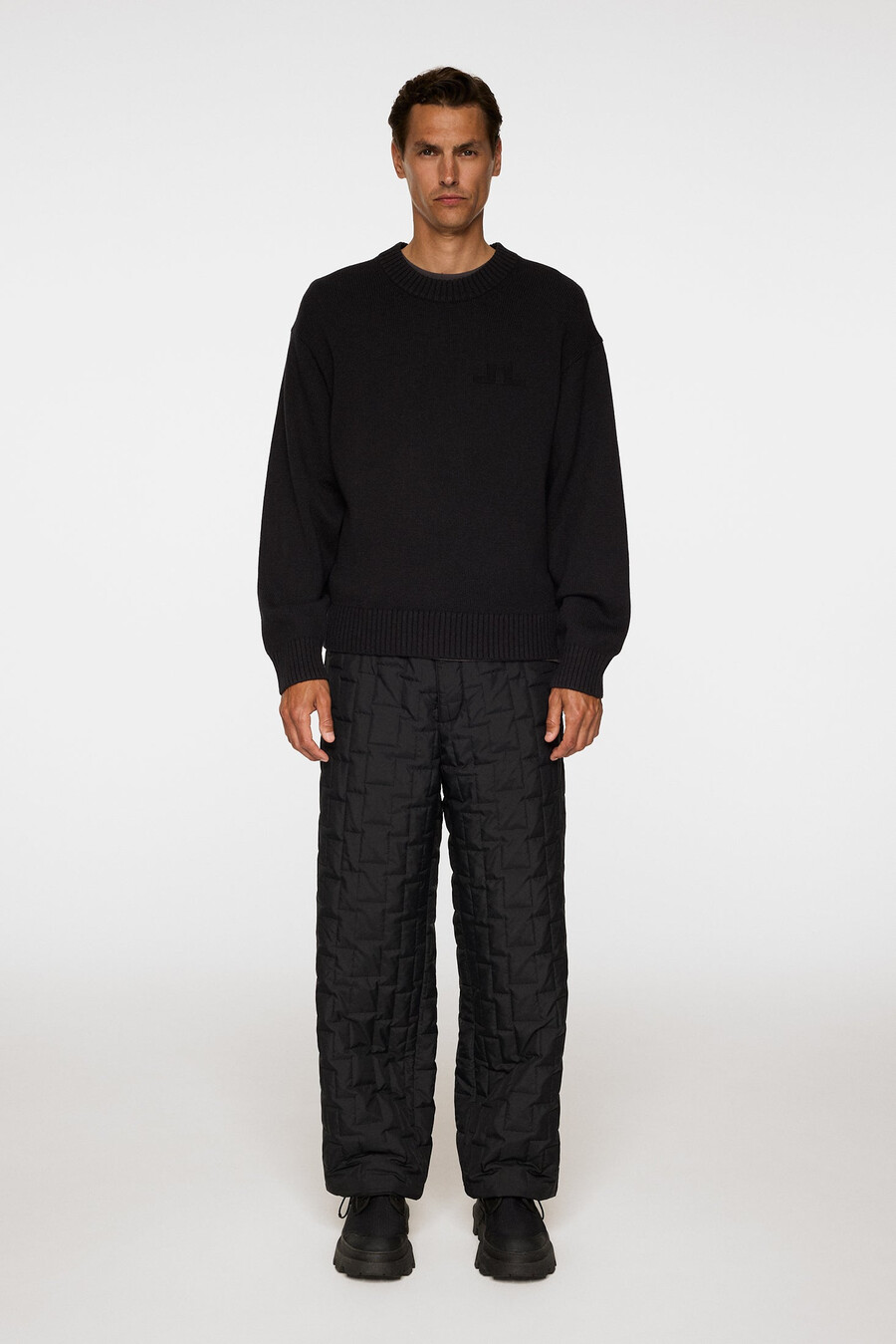 eddy cotton wool crew neck